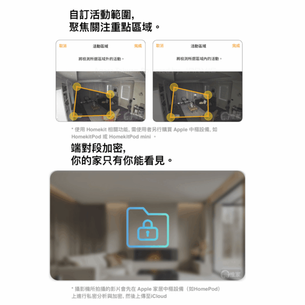 Aqara 智能攝影機 G100 （白/黑）：圖片 4